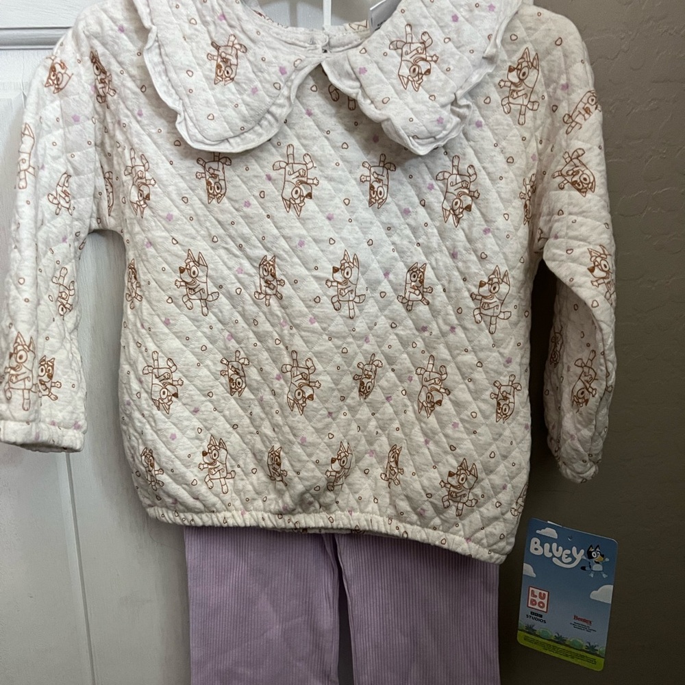 NWT Toddler 3T Bluey Set